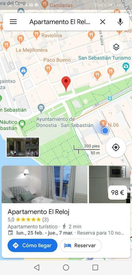 Apartamento El Reloj San Sebastian Exterior photo